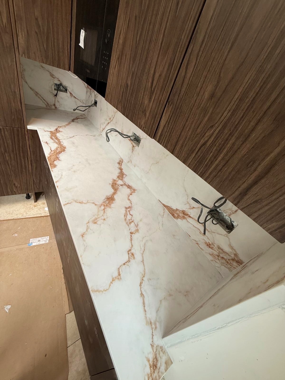 Worktops fabricated and fitted by Nobile Stone